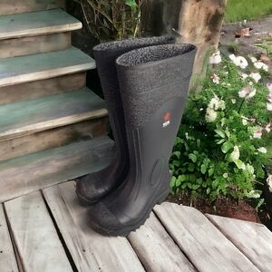 Safety Rubber Boots By MCR USA Size 6 Heavy Duty Protection Calf High Outdoors